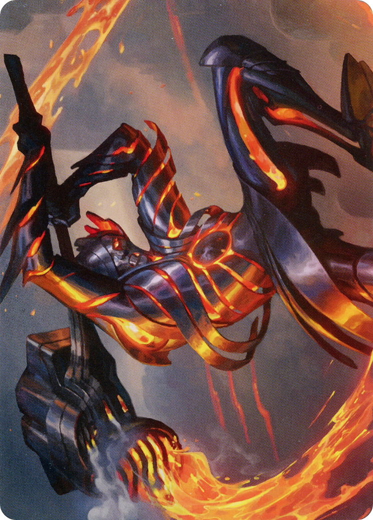 Forgehammer Centurion // Forgehammer Centurion  [Phyrexia: All Will Be One Art Series] (Borderless) Foil