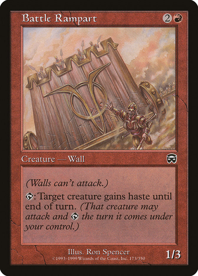 Battle Rampart [Mercadian Masques] Foil