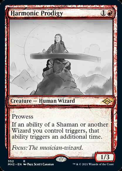 Harmonic Prodigy (Sketch) [Modern Horizons 2] Foil