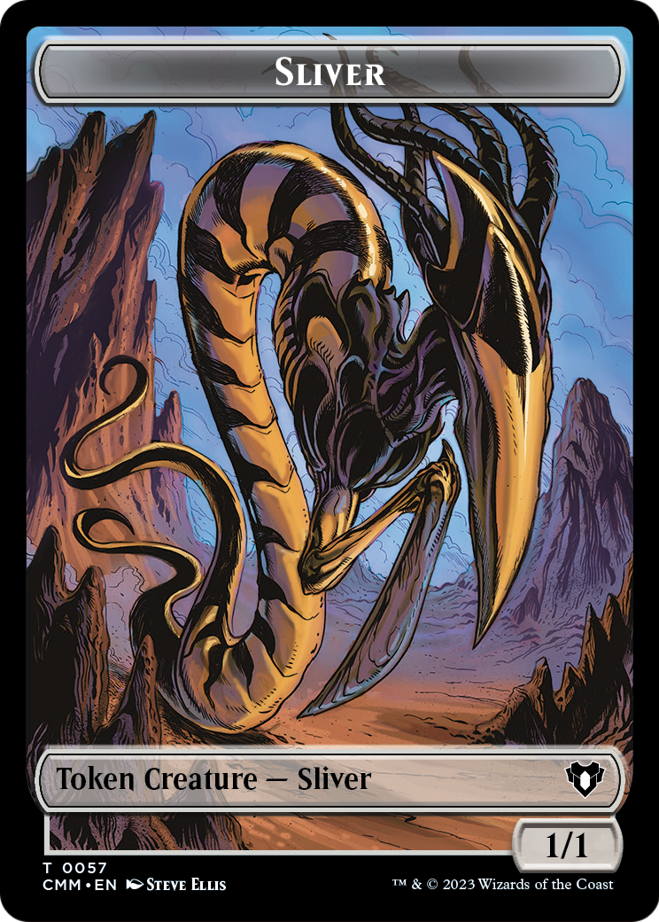 Sliver  [Commander Masters Tokens] Foil