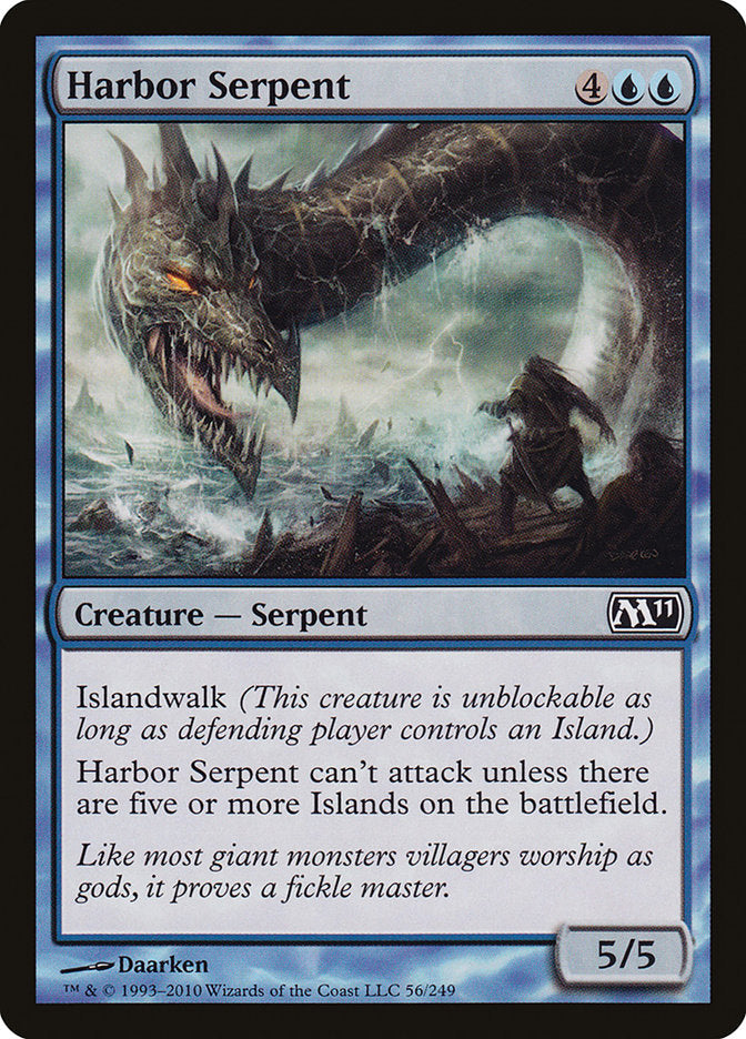 Harbor Serpent [Magic 2011] Foil