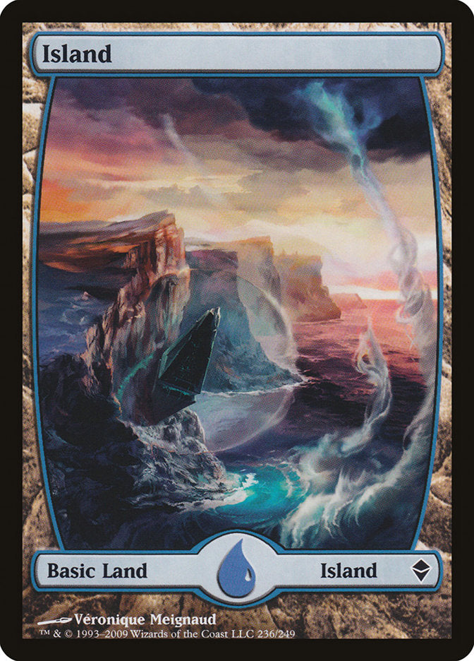 Island (236) [Zendikar] Foil