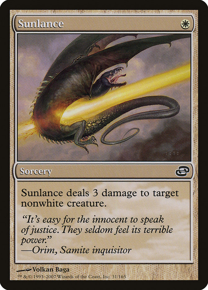 Sunlance [Planar Chaos] Foil