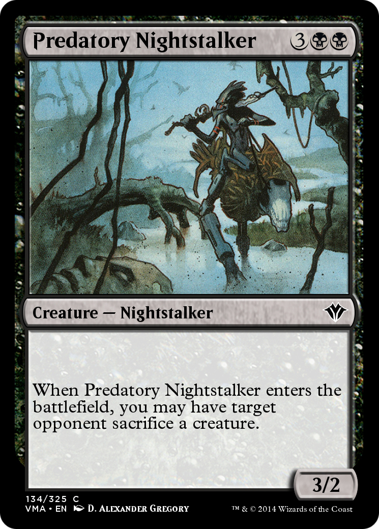 Predatory Nightstalker  [Vintage Masters] Foil