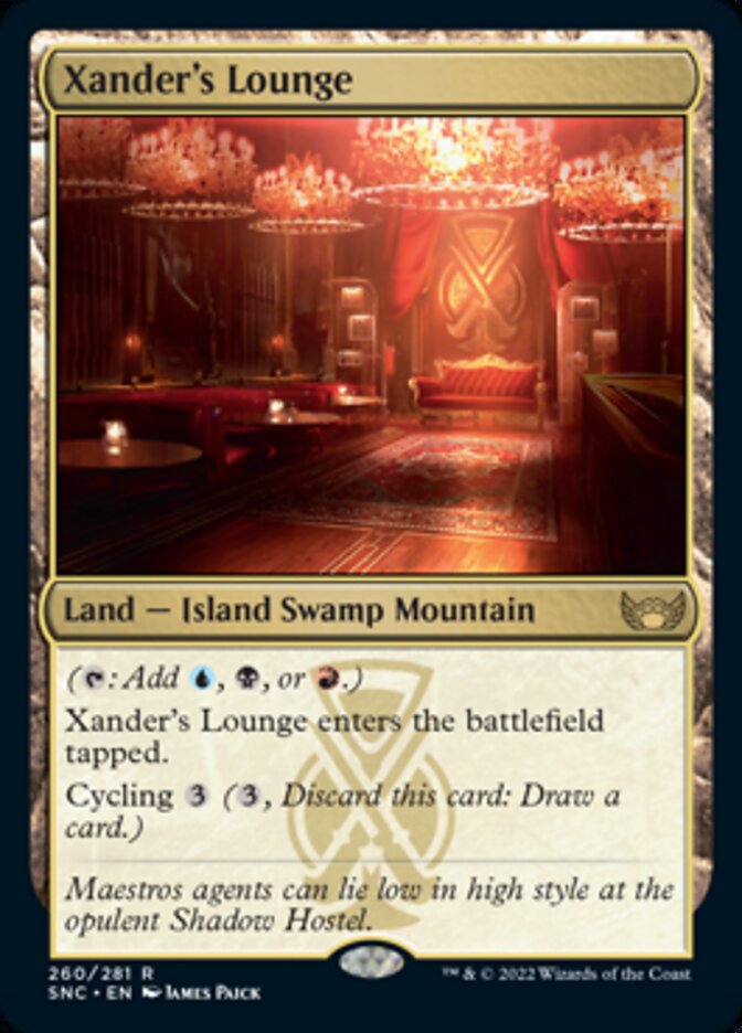 Xander's Lounge [Streets of New Capenna] Foil