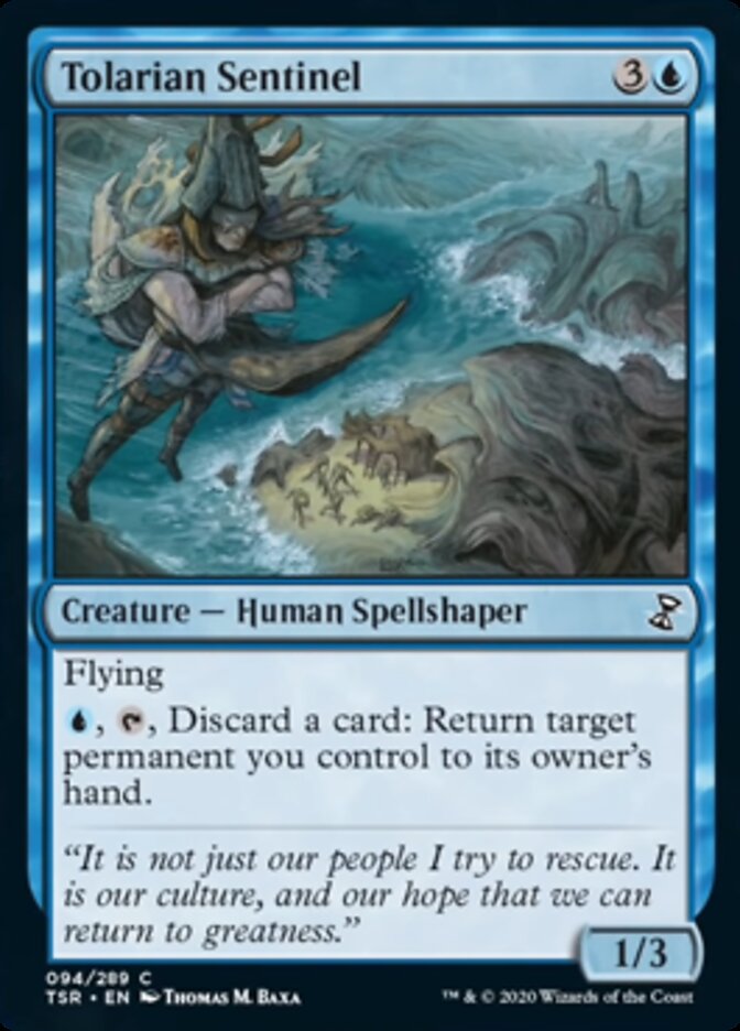 Tolarian Sentinel [Time Spiral Remastered] Foil
