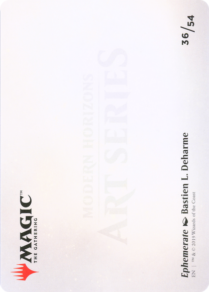 Ephemerate // Ephemerate  [Modern Horizons Art Series] (Borderless)