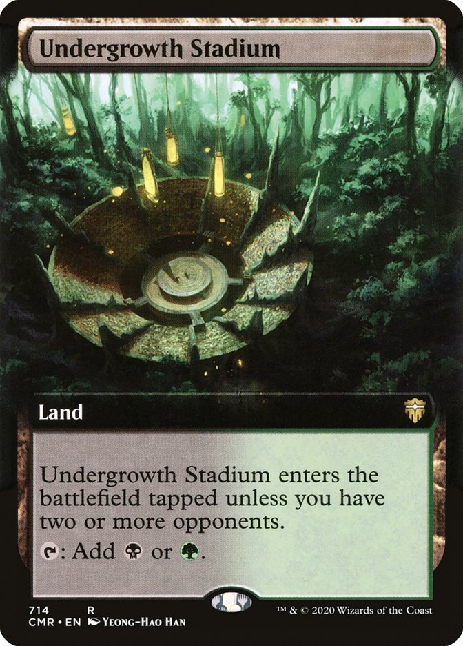 Undergrowth Stadium (Extended Art) [Commander Legends] Foil