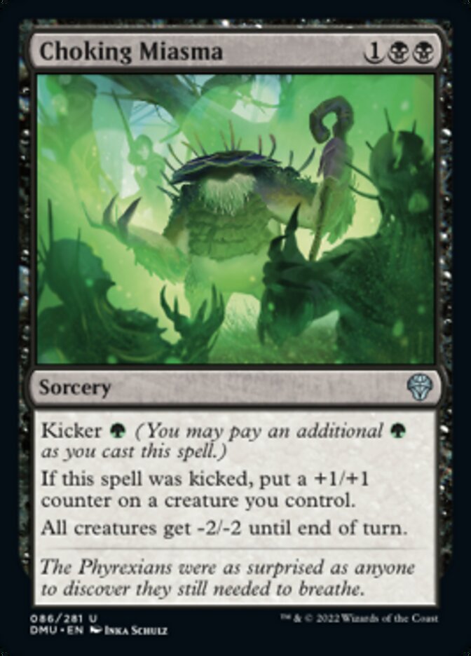 Choking Miasma [Dominaria United] Foil