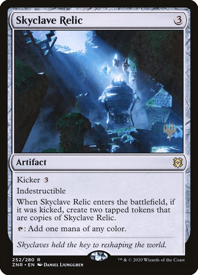 Skyclave Relic (Promo Pack) [Zendikar Rising Promos] Foil