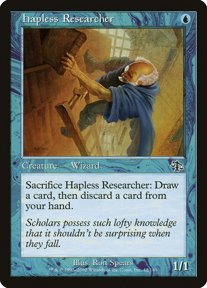 Hapless Researcher [Judgment] Foil