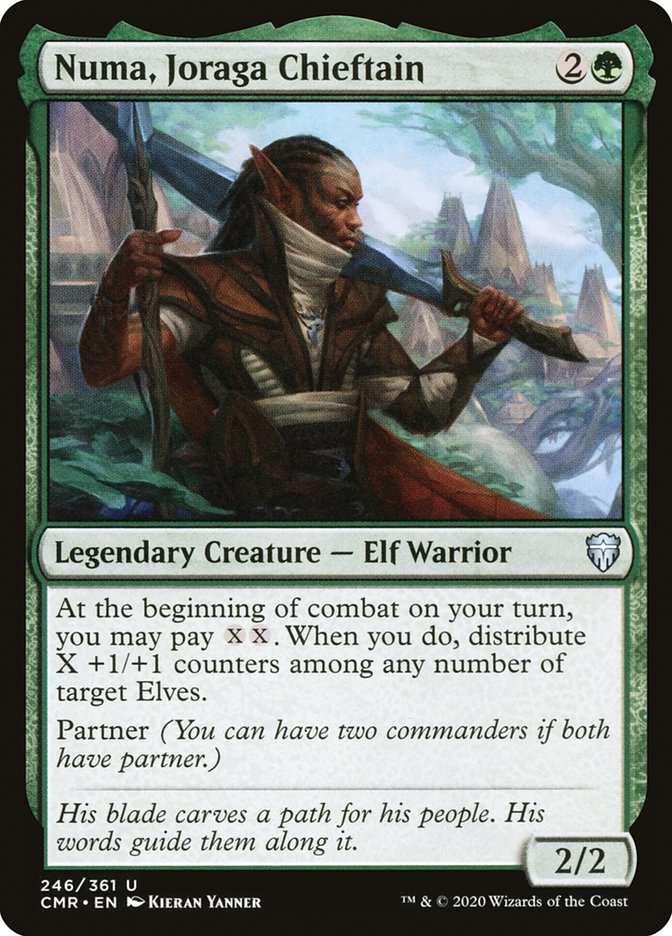 Numa, Joraga Chieftain [Commander Legends] Foil