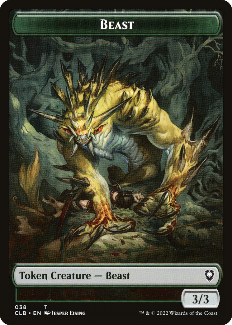 Beast  [Battle for Baldur's Gate Tokens]
