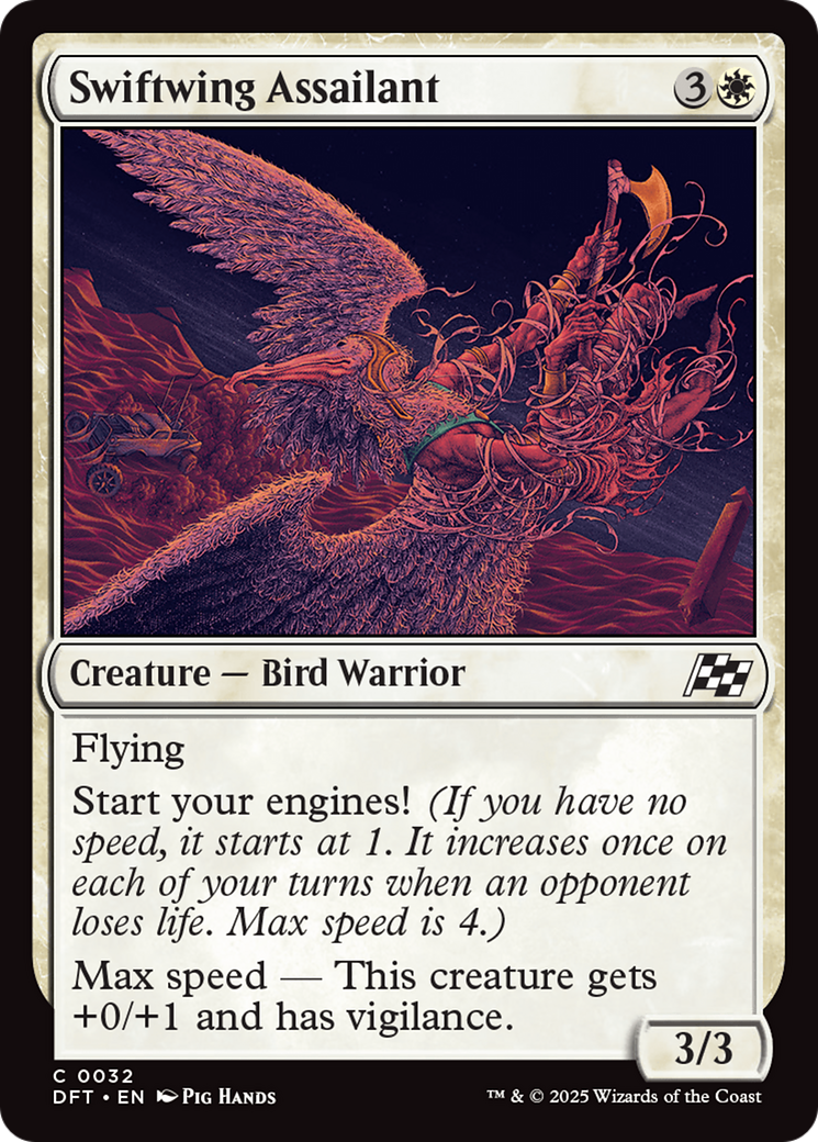 Swiftwing Assailant [Aetherdrift] Foil