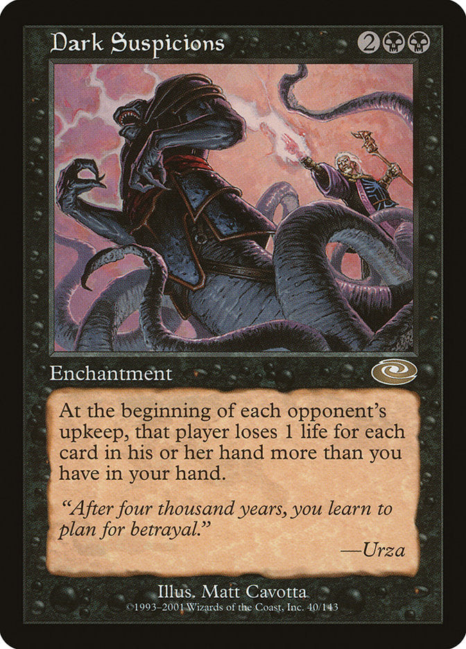 Dark Suspicions [Planeshift] Foil