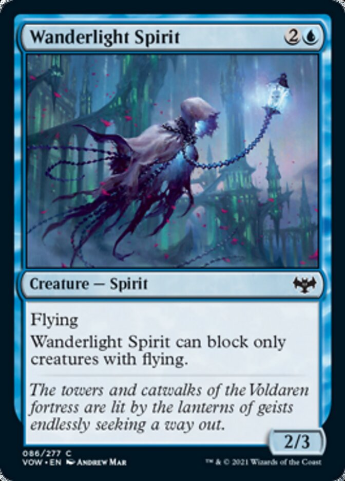 Wanderlight Spirit [Innistrad: Crimson Vow] Foil