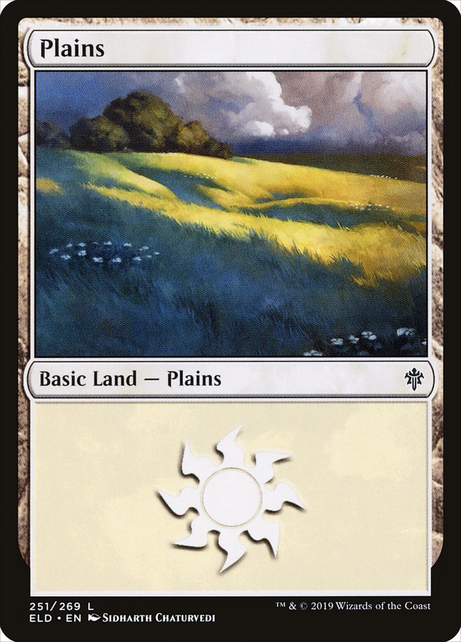 Plains (251) [Throne of Eldraine] Foil