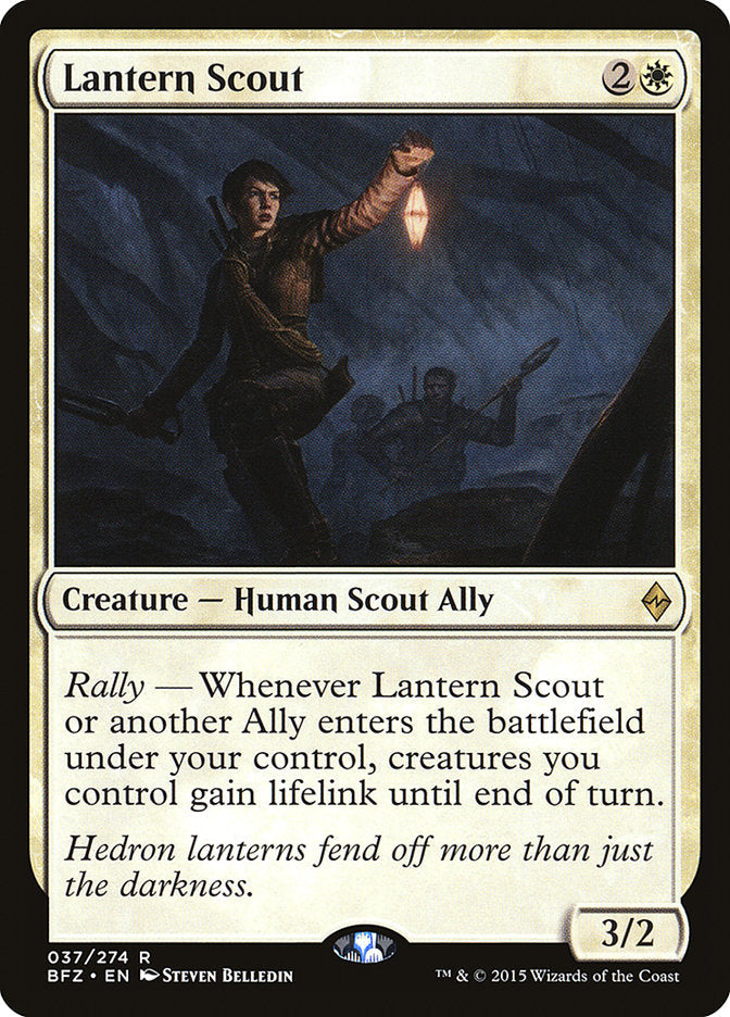 Lantern Scout [Battle for Zendikar] Foil