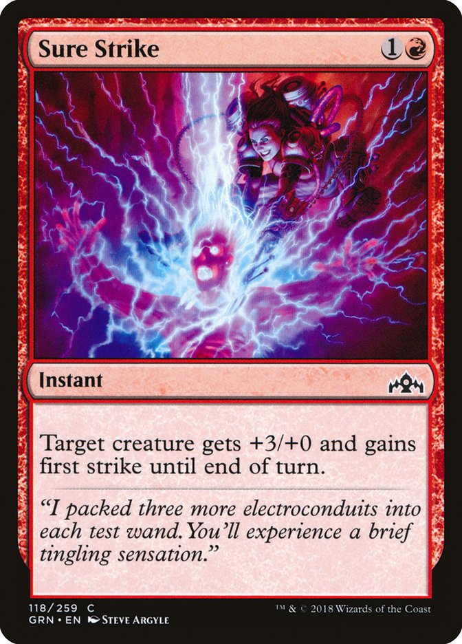 Sure Strike [Guilds of Ravnica] Foil