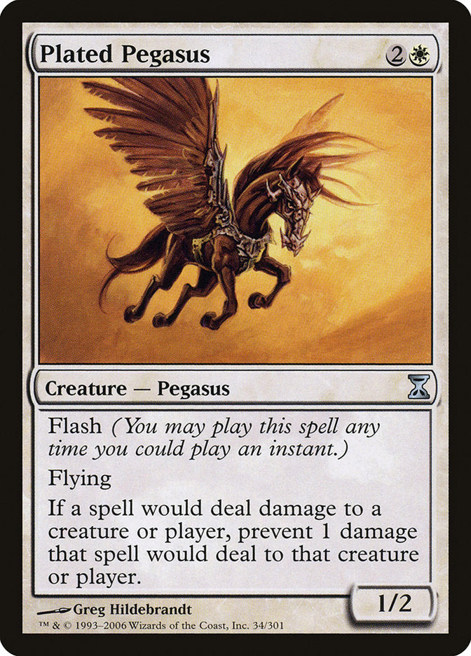 Plated Pegasus [Time Spiral] Foil