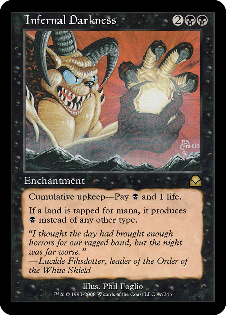 Infernal Darkness  [Masters Edition II]