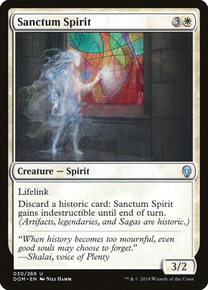 Sanctum Spirit [Dominaria] Foil