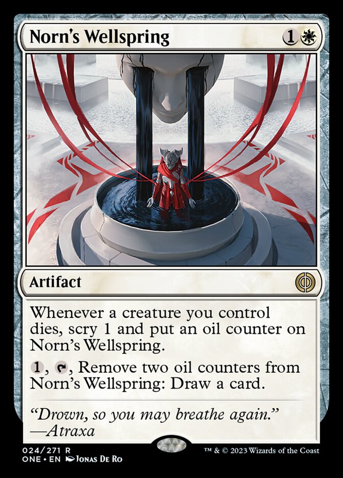 Norn's Wellspring [Phyrexia: All Will Be One] Foil