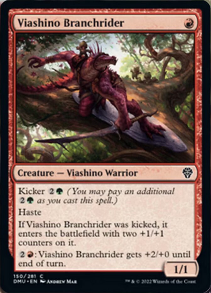 Viashino Branchrider [Dominaria United] Foil
