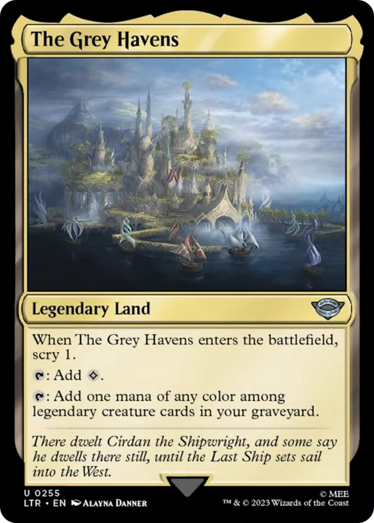 The Grey Havens [The Lord of the Rings: Tales of Middle-Earth] Foil