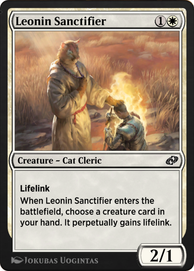 Leonin Sanctifier  [Jumpstart: Historic Horizons]