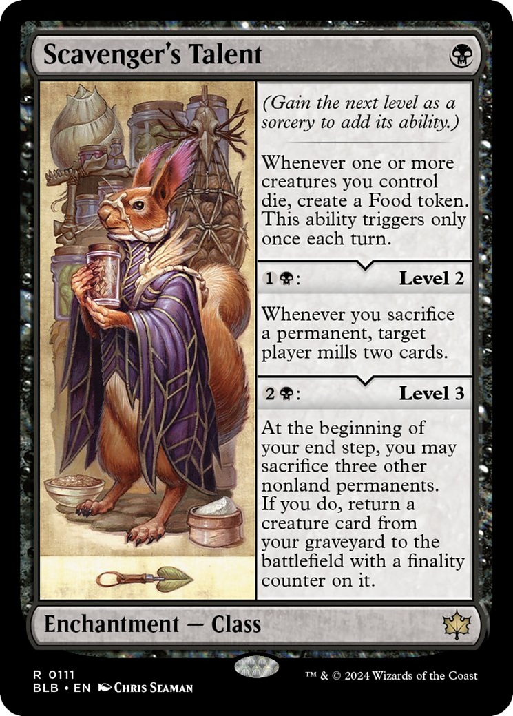Scavenger's Talent [Bloomburrow] Foil