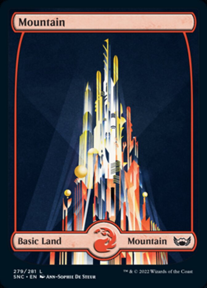 Mountain (279) [Streets of New Capenna] Foil