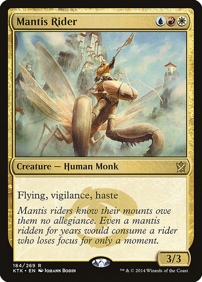 Mantis Rider [Khans of Tarkir] Foil