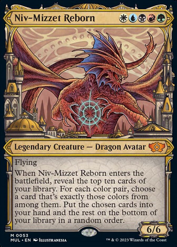 Niv-Mizzet Reborn [Multiverse Legends] Foil