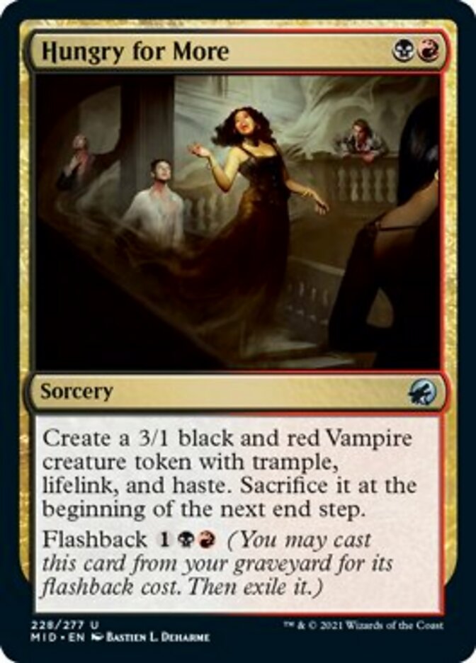 Hungry for More [Innistrad: Midnight Hunt] Foil
