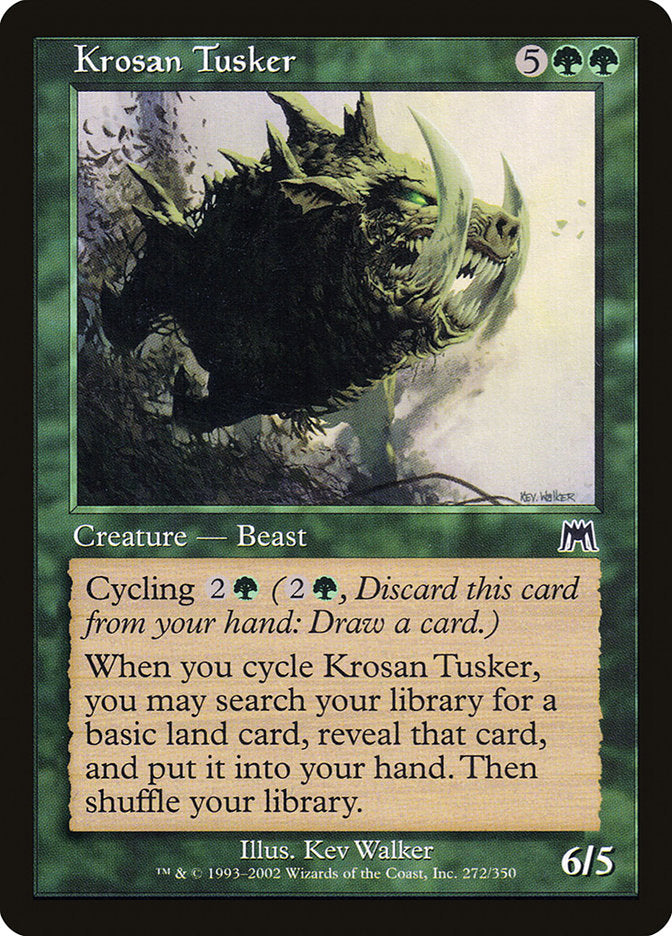 Krosan Tusker [Onslaught] Foil