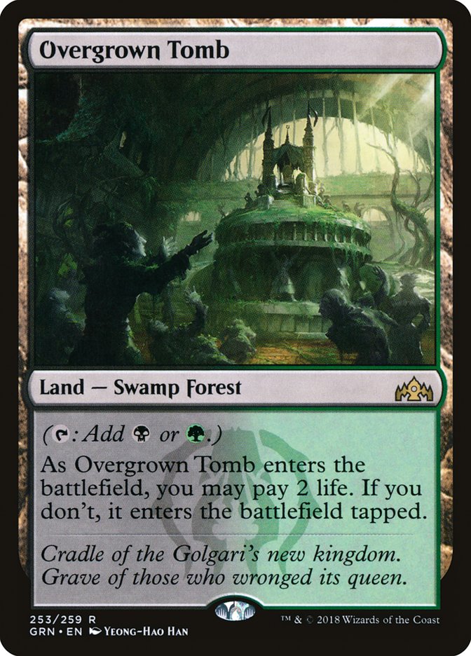 Overgrown Tomb [Guilds of Ravnica] Foil