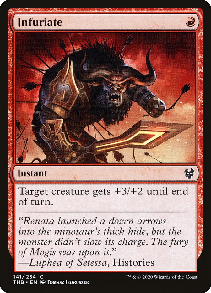 Infuriate [Theros Beyond Death] Foil