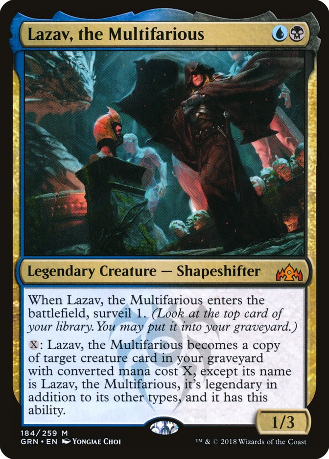 Lazav, the Multifarious [Guilds of Ravnica] Foil
