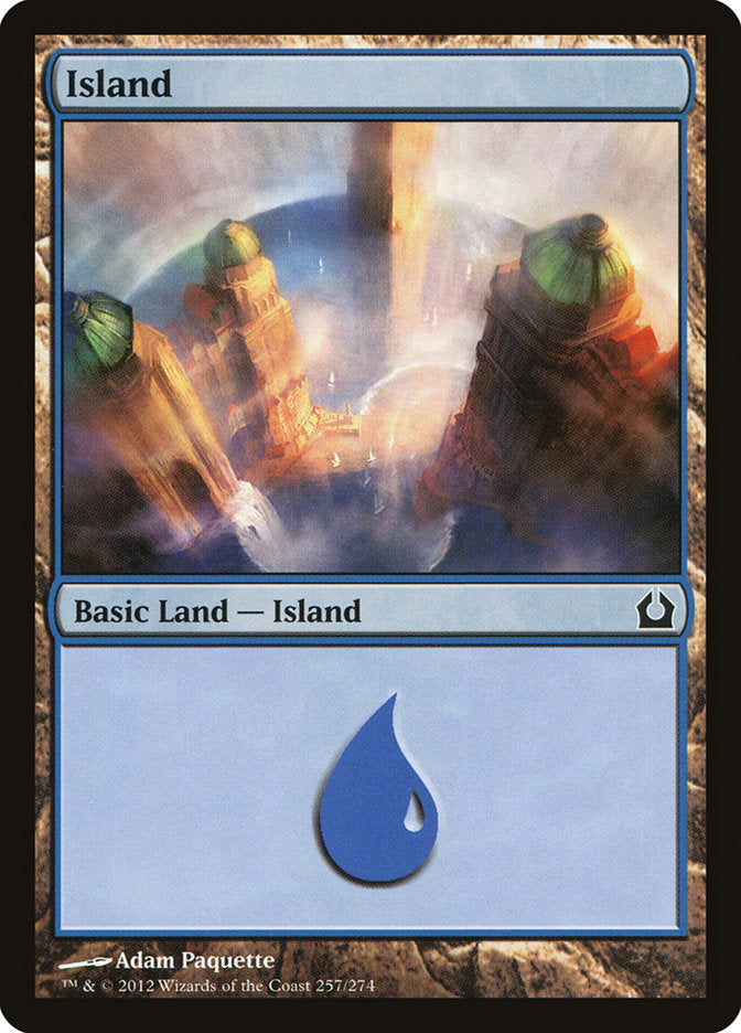 Island (257) [Return to Ravnica] Foil