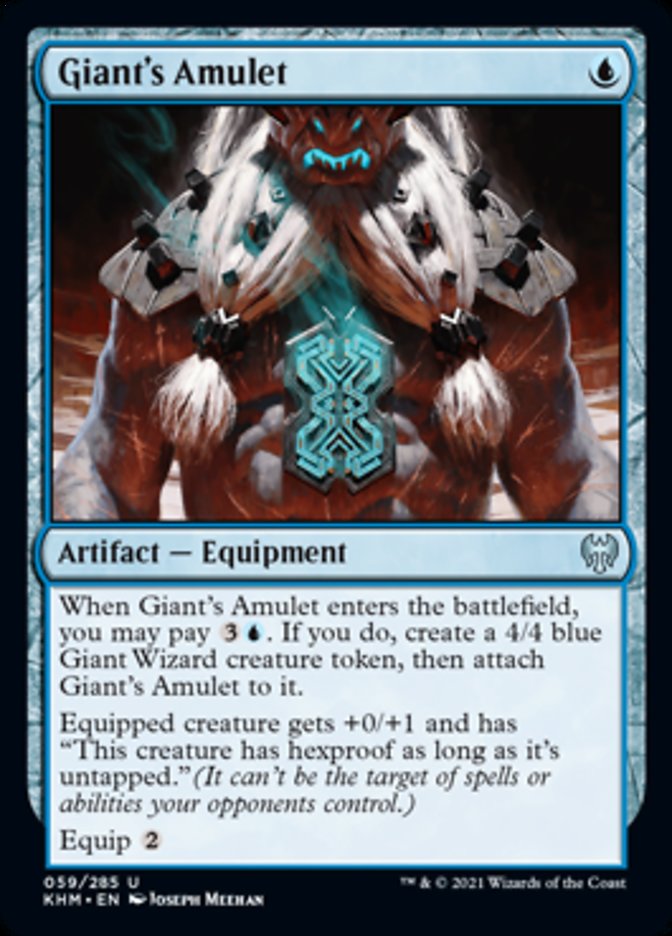 Giant's Amulet [Kaldheim] Foil