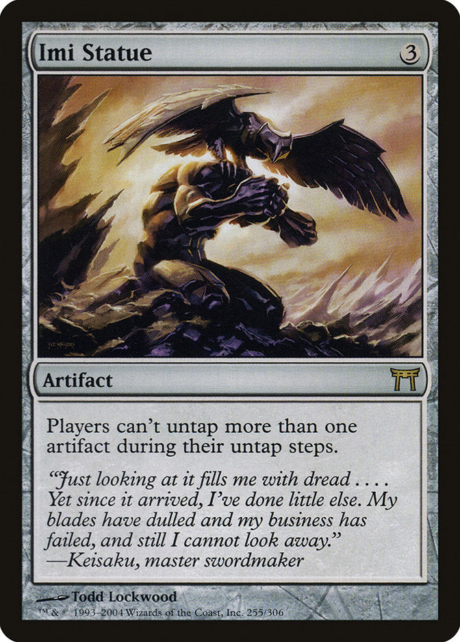 Imi Statue [Champions of Kamigawa] Foil