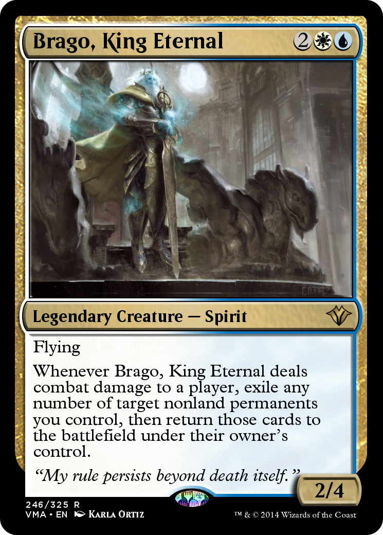 Brago, King Eternal  [Vintage Masters] Foil