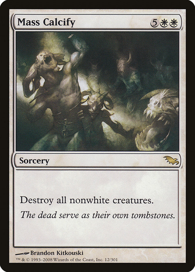 Mass Calcify [Shadowmoor] Foil