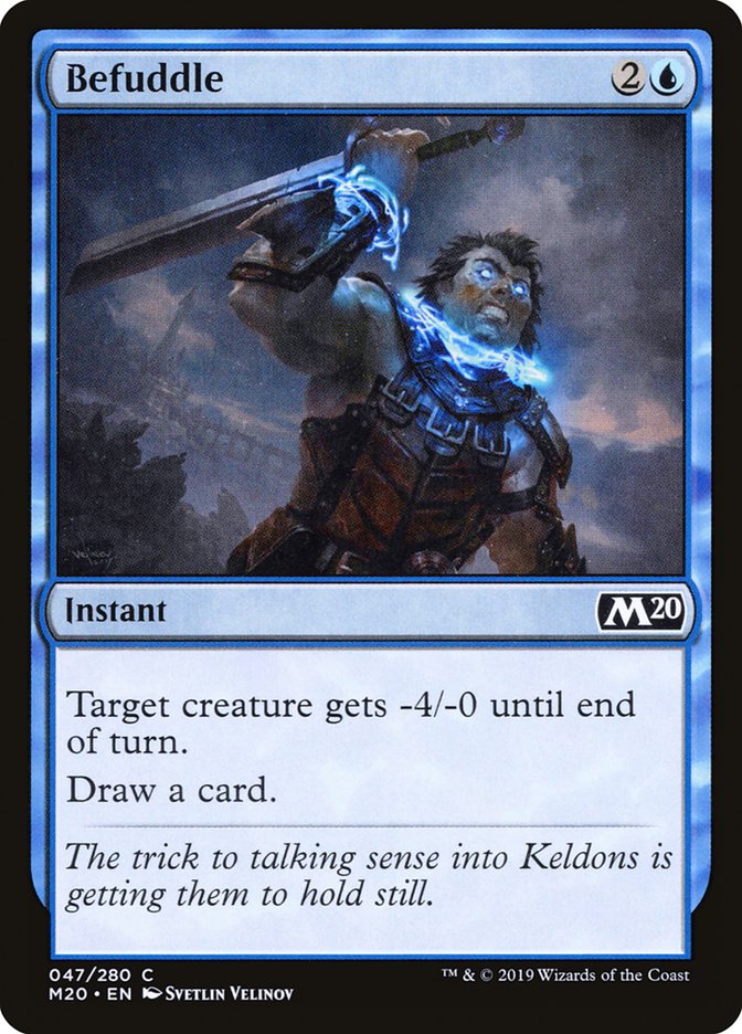 Befuddle [Core Set 2020] Foil