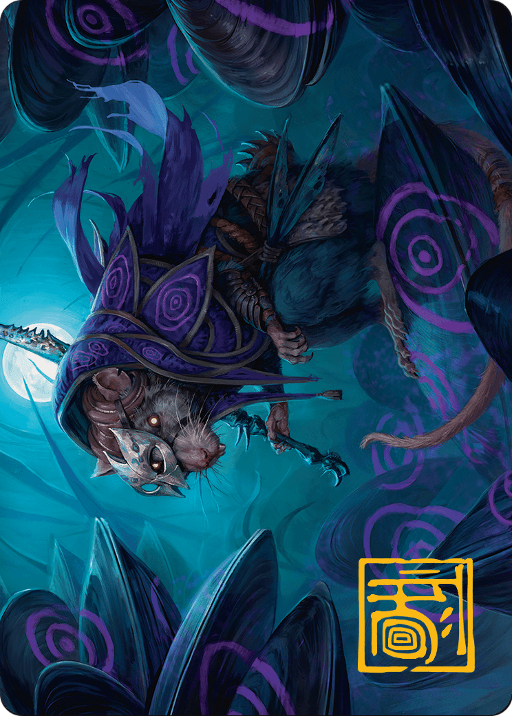 Nightwhorl Hermit // Nightwhorl Hermit  [Bloomburrow Art Series] (Borderless)