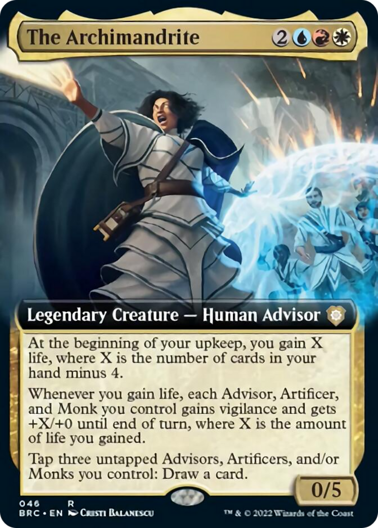 The Archimandrite (Extended Art) [The Brothers' War Commander] Foil