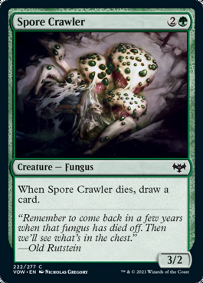 Spore Crawler [Innistrad: Crimson Vow] Foil