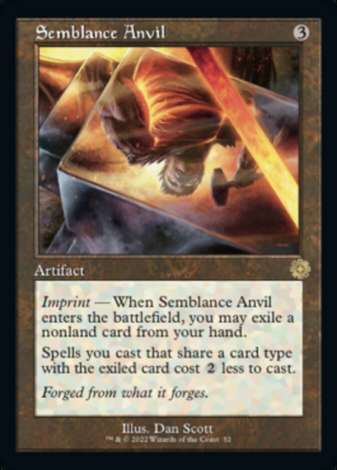 Semblance Anvil (Retro) [The Brothers' War Retro Artifacts] Foil