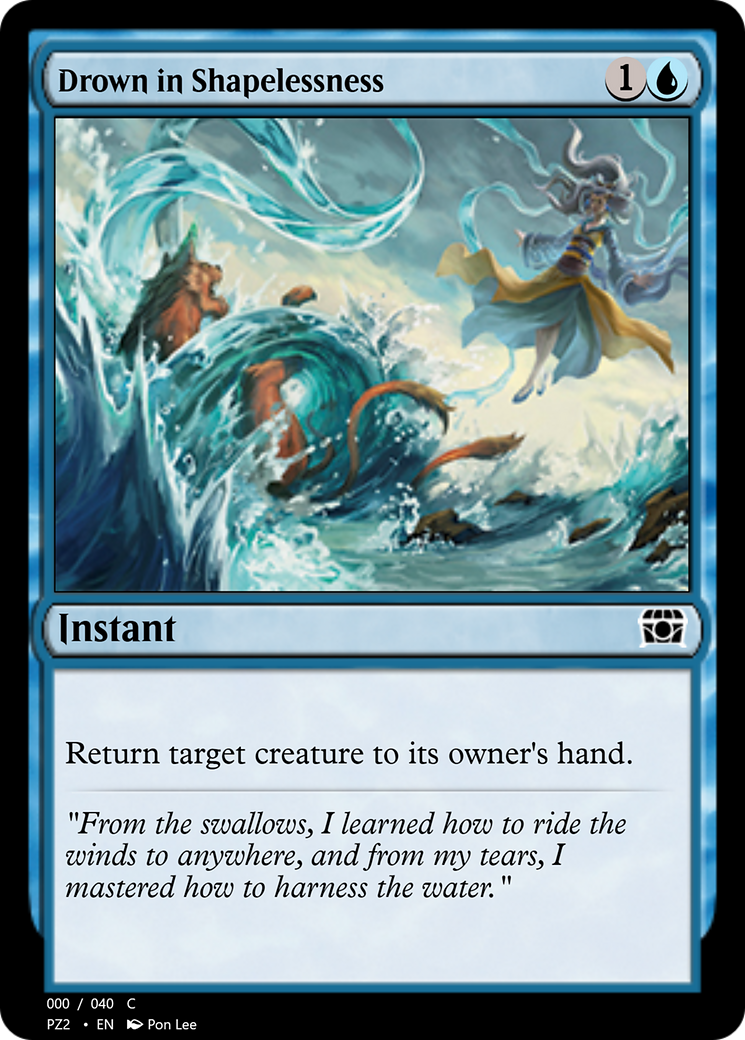 Drown in Shapelessness  [Treasure Chest] Foil